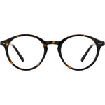 TIJN vintage round blue light blocking glasses front view