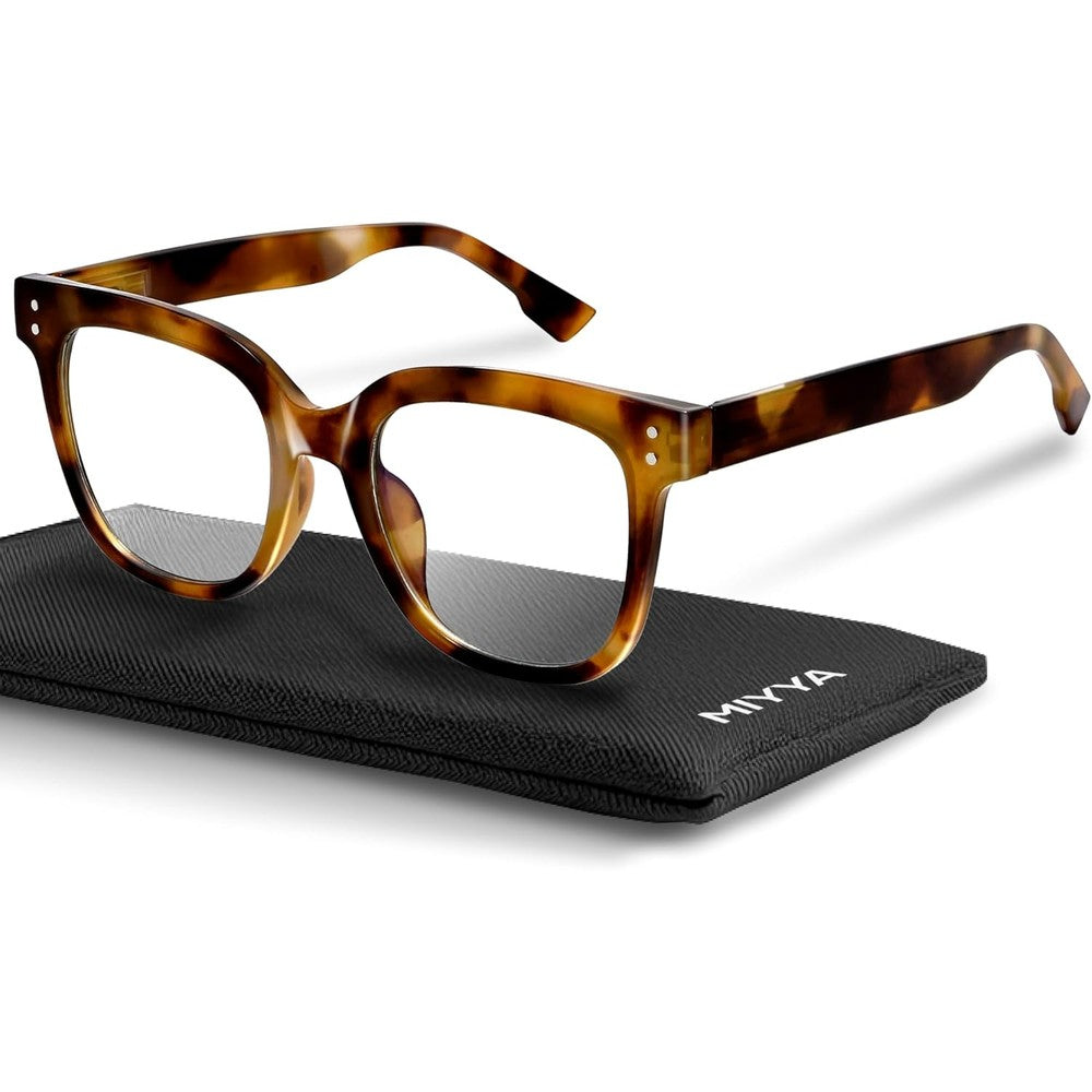 Miyya Oversized Blue Light Blocking Glasses front view