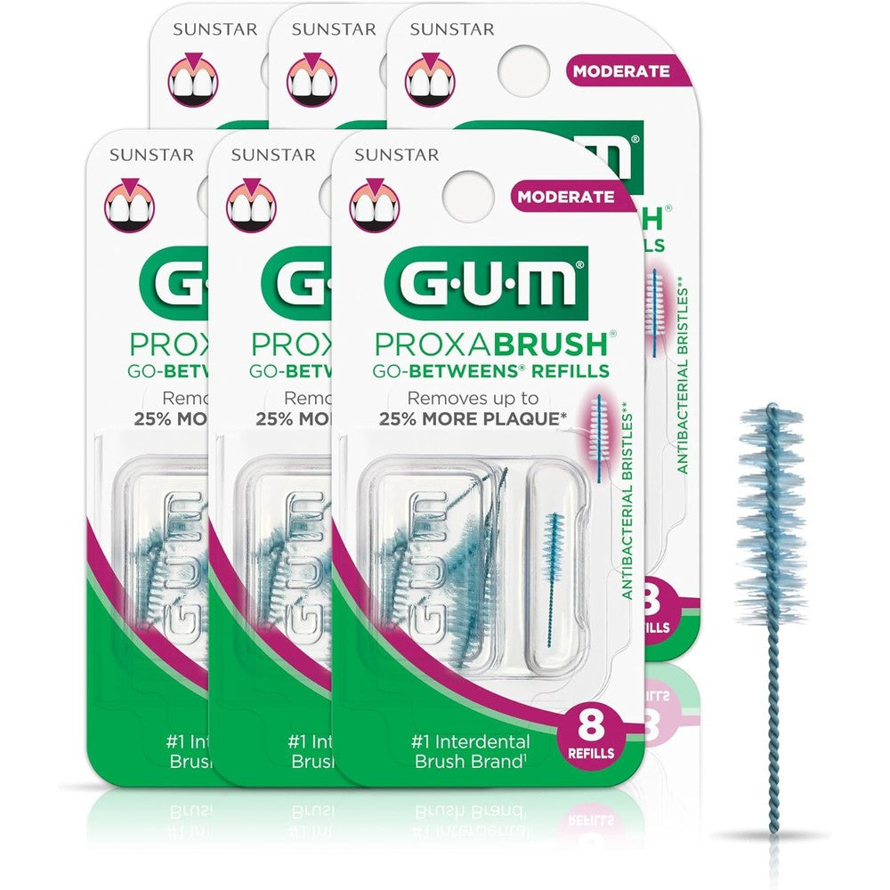 GUM Proxabrush Go-Betweens Refills Moderate package front view