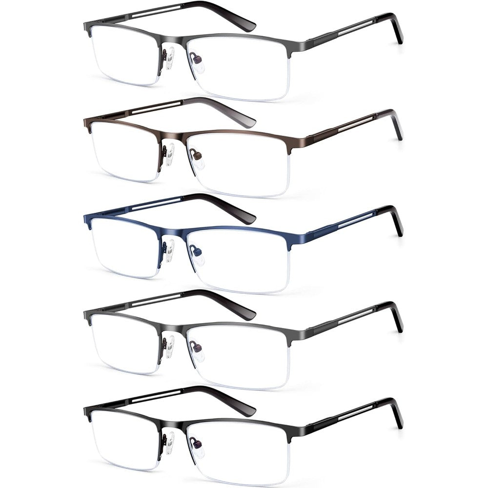 Konhago blue light blocking reading glasses front view