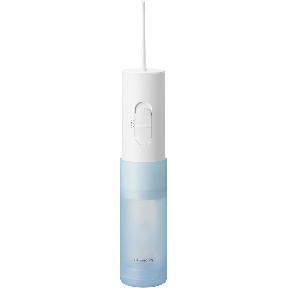Panasonic EW-DJ11-A water flosser front view showing compact design