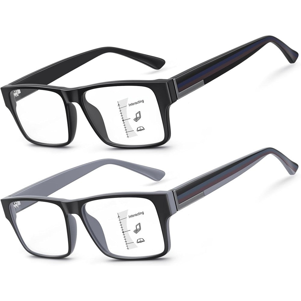 Skyoak progressive multifocus reading glasses front view