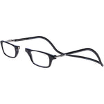 CliC Original black magnetic reading glasses front view