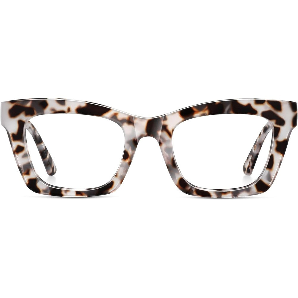 Resjok Oprah style reading glasses front view oversized square frames
