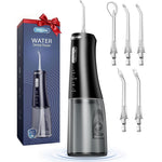 Onlyone Water Dental Flosser front view showing 300ml tank and power buttons.