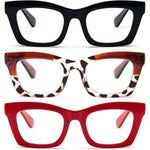 Reavee Oprah style reading glasses front view oversized frame