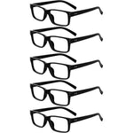 Eyekepper vintage reading glasses 5 pack front view