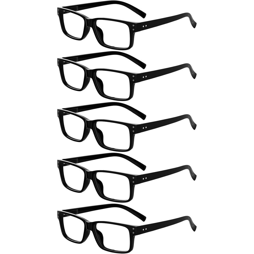Eyekepper vintage reading glasses 5 pack front view