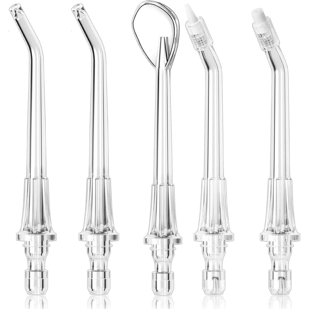 Onlyone Water Dental Flosser Replacement Heads Oral Irrigator Refill Jet Tips 5 Pieces For Model FC5090 - Image 1