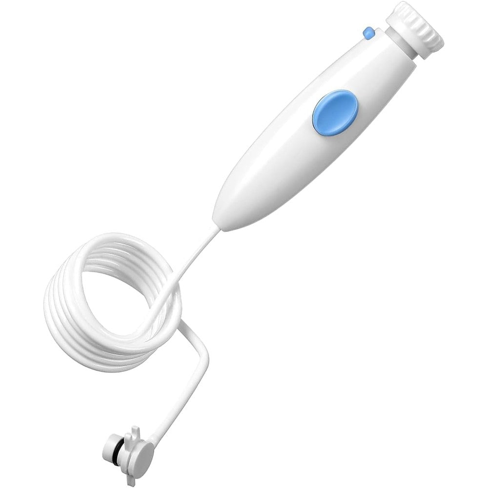Carepik replacement hose and handle for Waterpik front view
