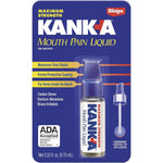 Kank-A Mouth Pain Liquid professional strength front view canker sore relief
