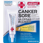 American Red Cross Canker Sore Medication front packaging view