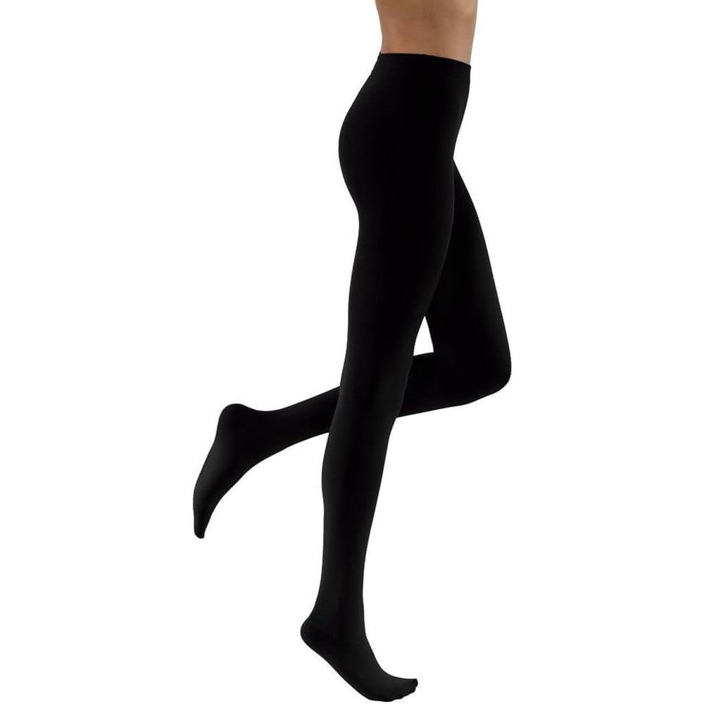 JOBST Relief Waist High Graduated Compression Stockings 20-30mmHg - Comfortable Unisex Design - Closed Toe, Black, Small