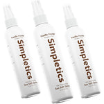 Simpletics Himalayan Sea Salt Spray 3 Pack front view showing the product packaging.