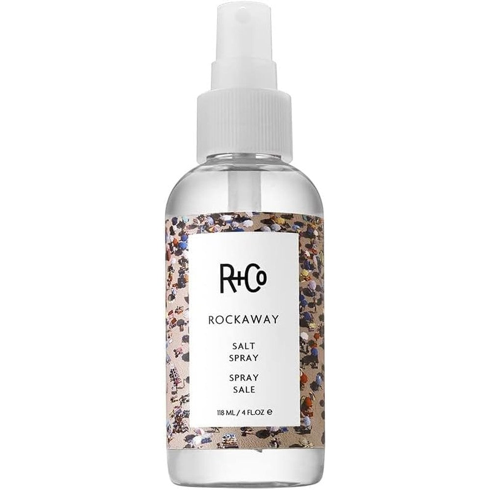 R+Co Rockaway Salt Spray bottle front view for volume