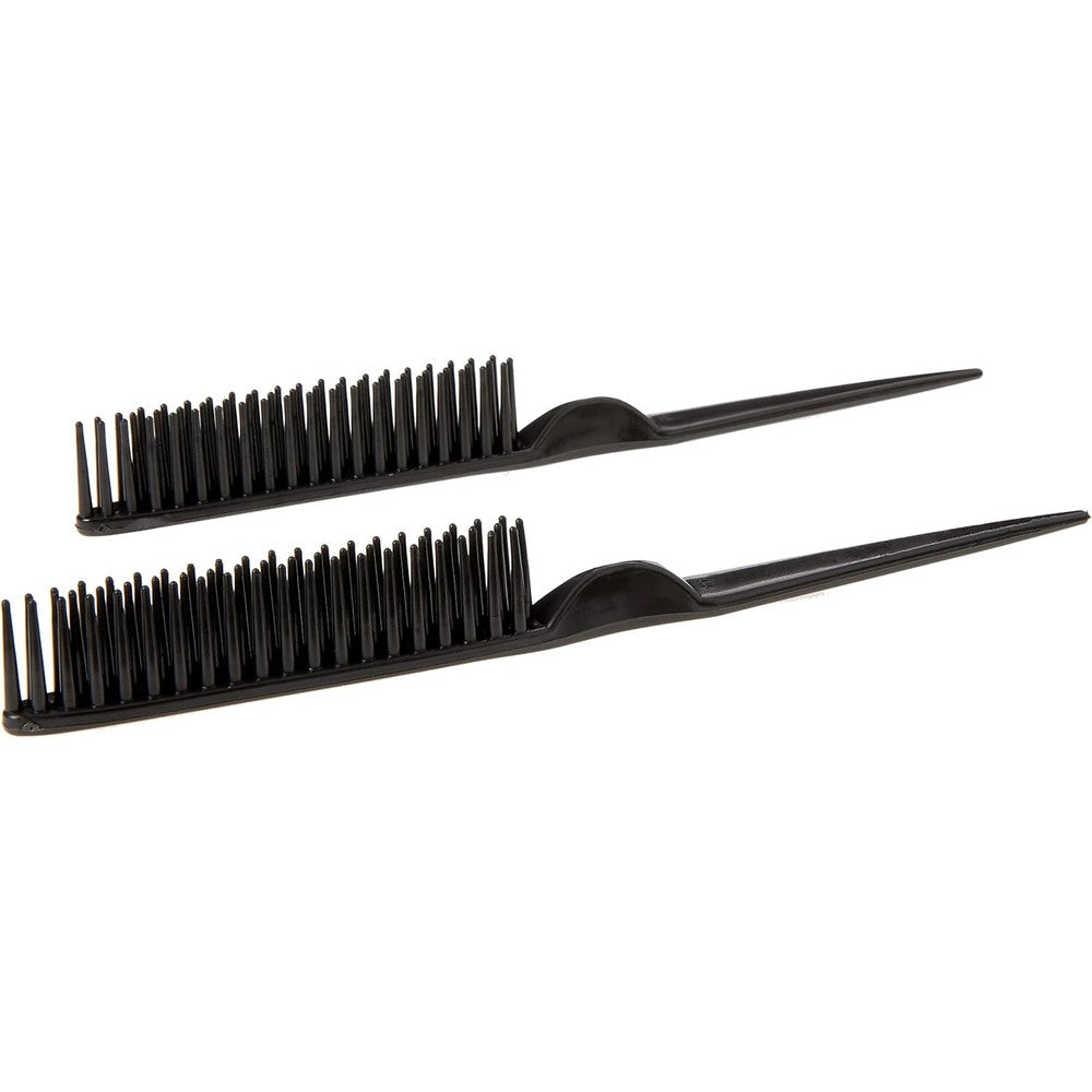 CocoBlack Naturals 3 Row Styling Comb front view for curly hair