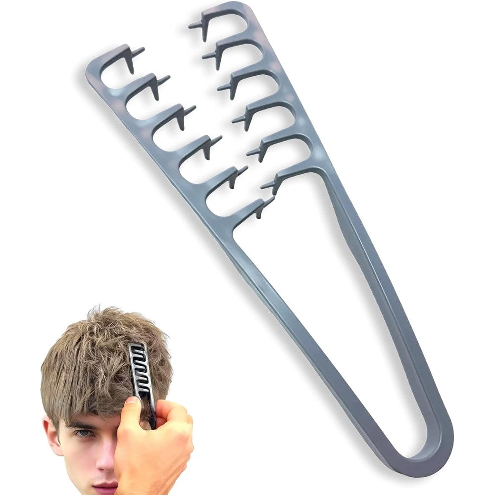 Volumizing texture comb front view for hair styling