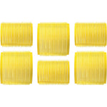 Drybar High Tops Self Grip Rollers front view of packaging showing six yellow rollers.