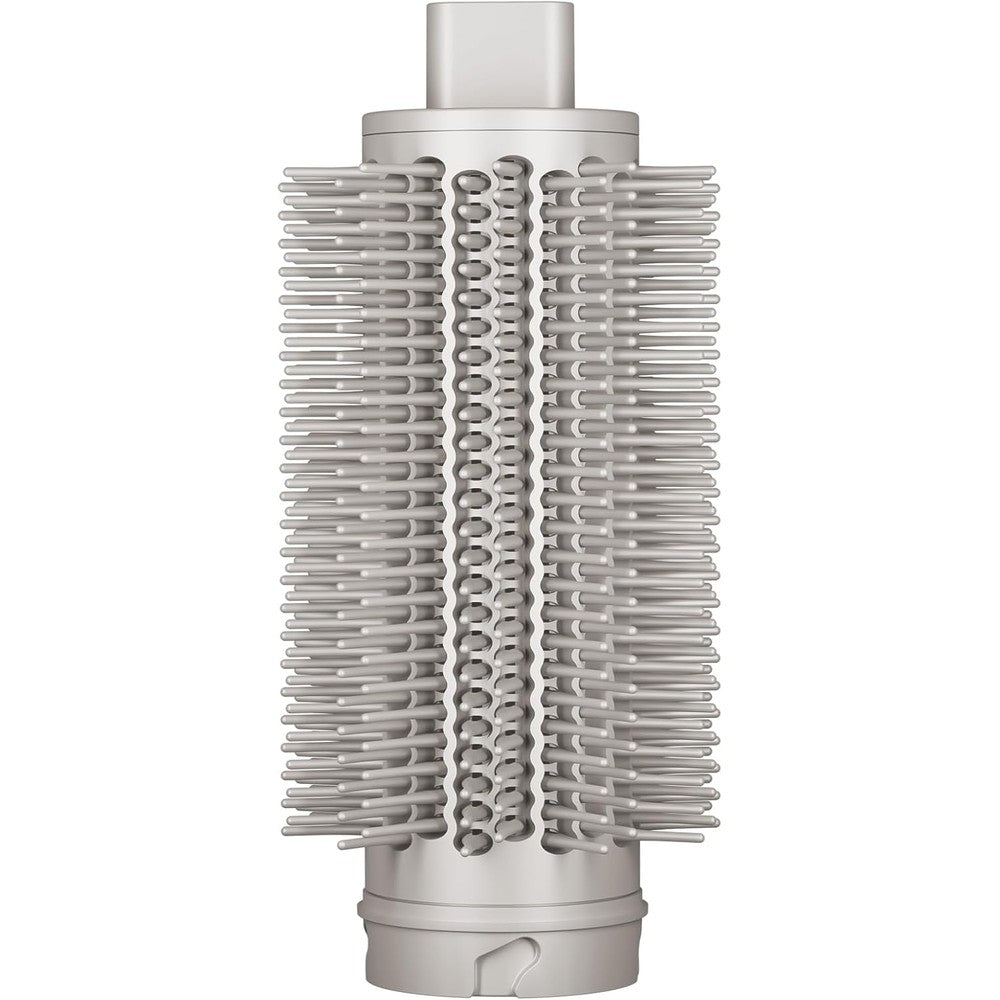 AFDD upgraded round volumizing brush front view showing the optimized nylon bristles.