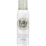Jerome Russell Punky Temporary Hair and Body Glitter Spray Silver front view packaging
