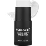 CCbeauty white face paint stick front view for professional SFX makeup
