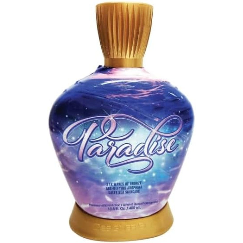 Designer Skin Paradise 21x bronzer tanning lotion bottle front view