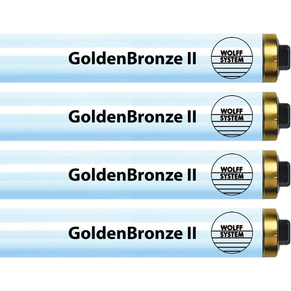 Wolff System GoldenBronze II tanning bulbs front view