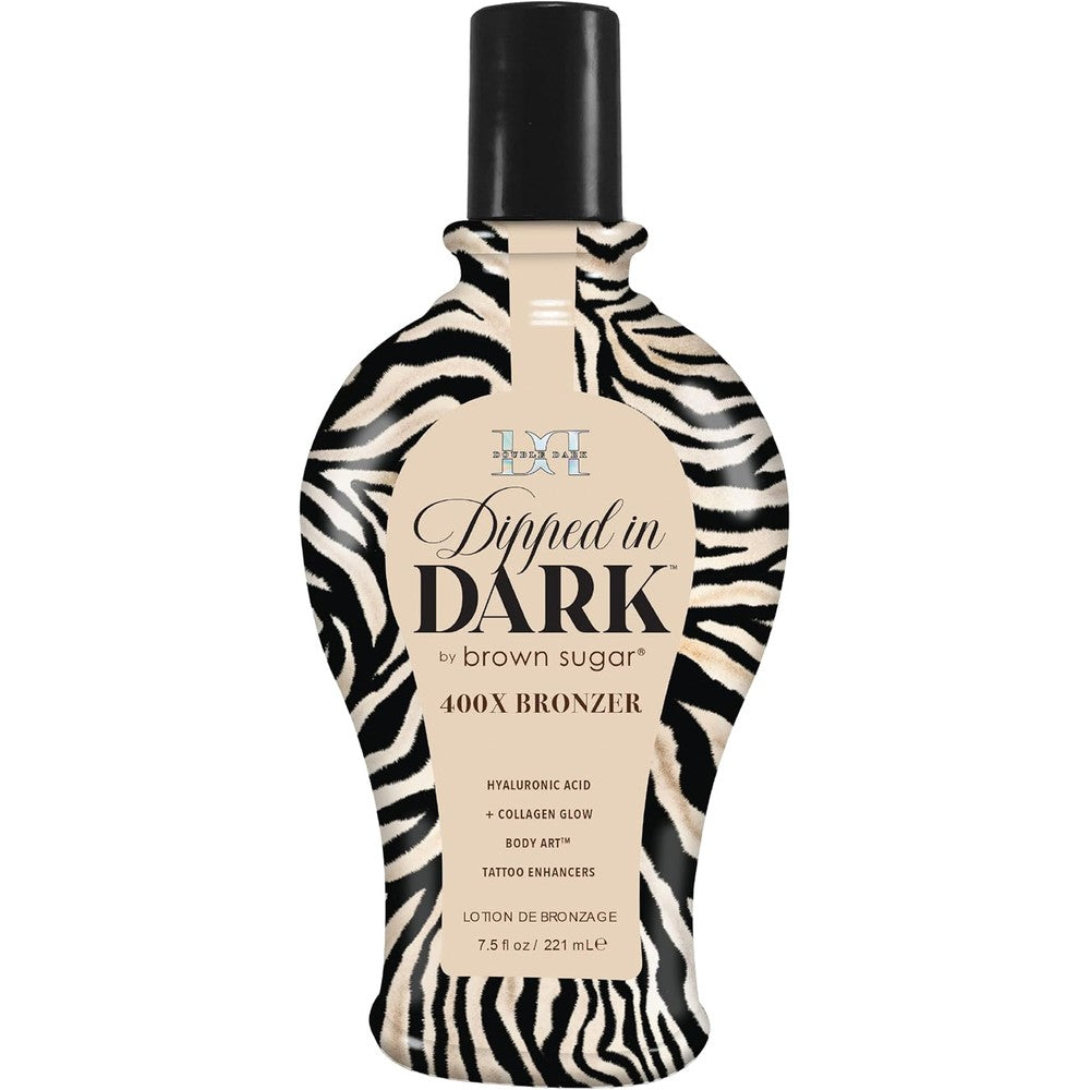 Brown Sugar Dipped in Dark 400X Bronzer bottle front view
