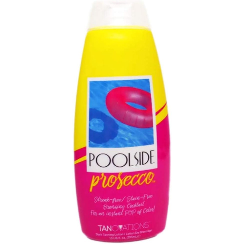 Tanovations Ed Hardy Poolside Prosecco Natural Bronzer bottle front view