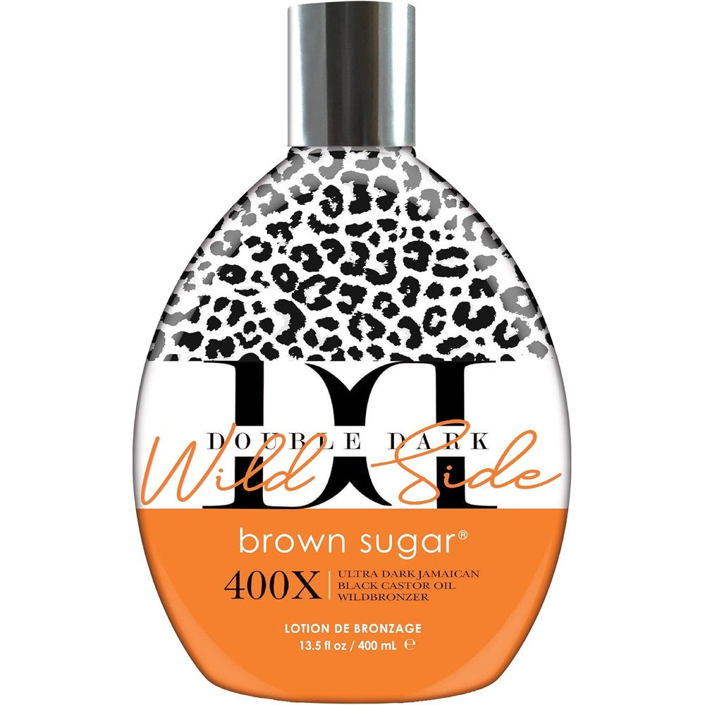 Brown Sugar Double Dark Wild Side 400X Bronzer bottle front view