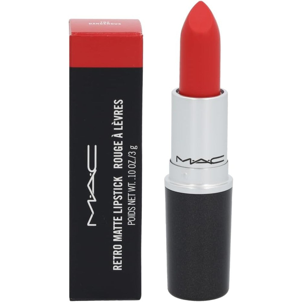 MAC Retro Matte Lipstick Dangerous front view packaging