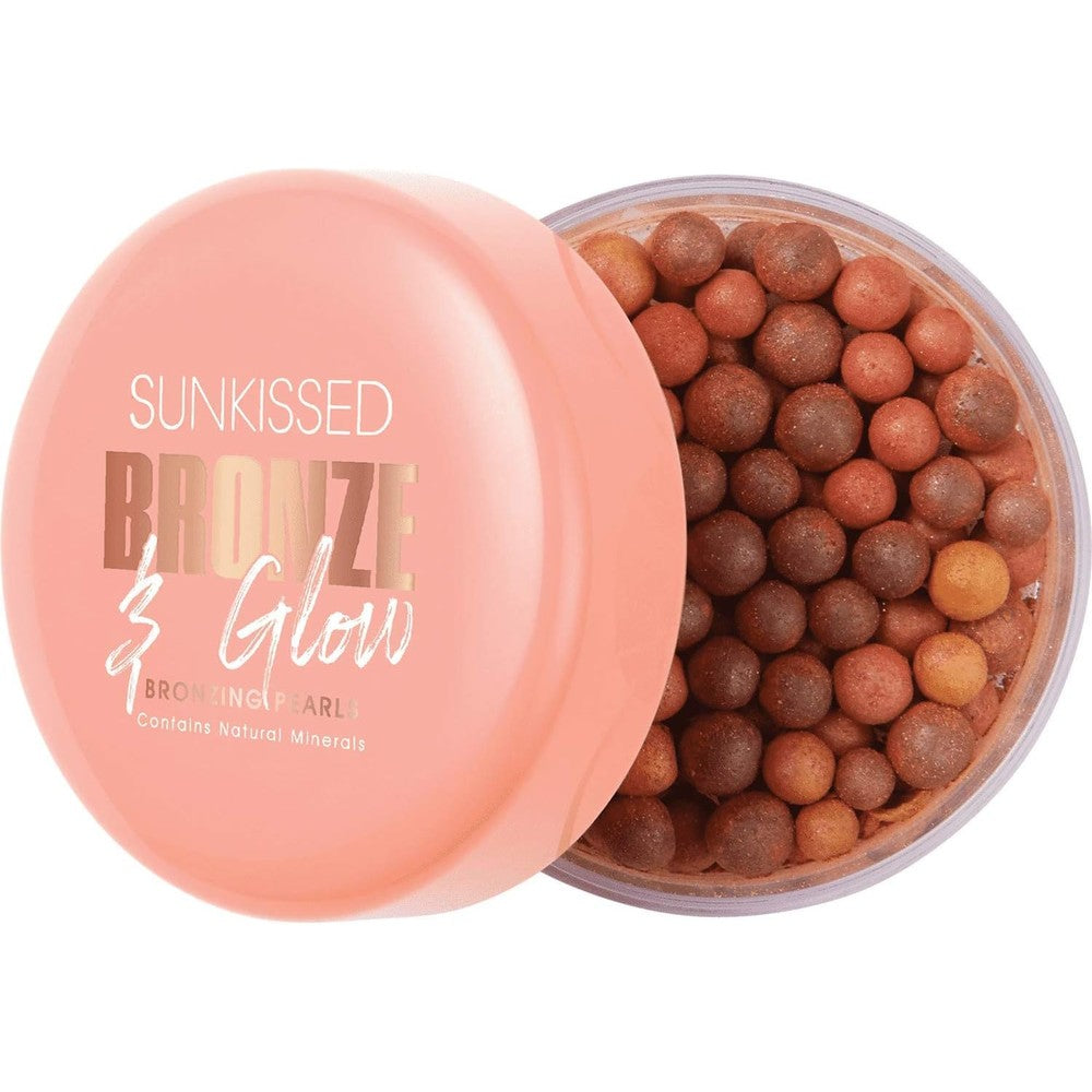 Sunkissed Bronze and Glow Bronzing Pearls 45g front view