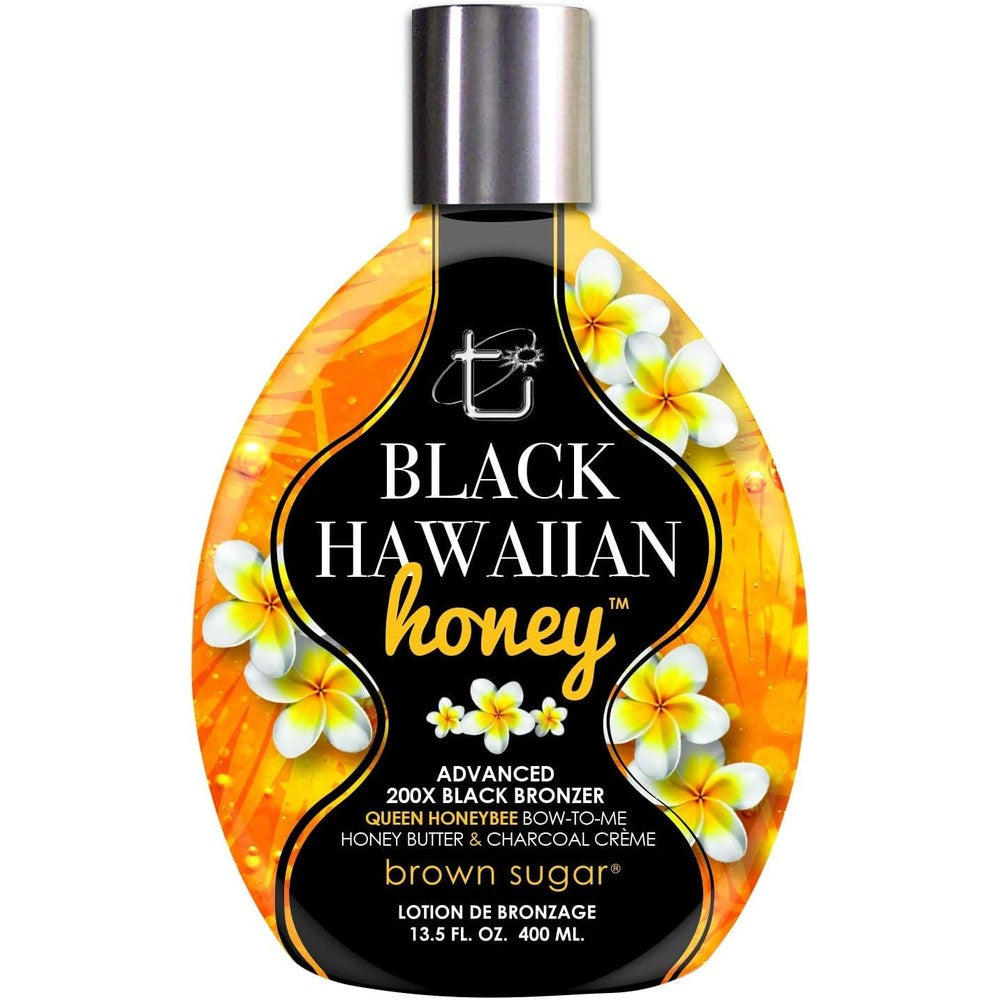 Brown Sugar Black Hawaiian Honey 200X Black Bronzer front bottle view