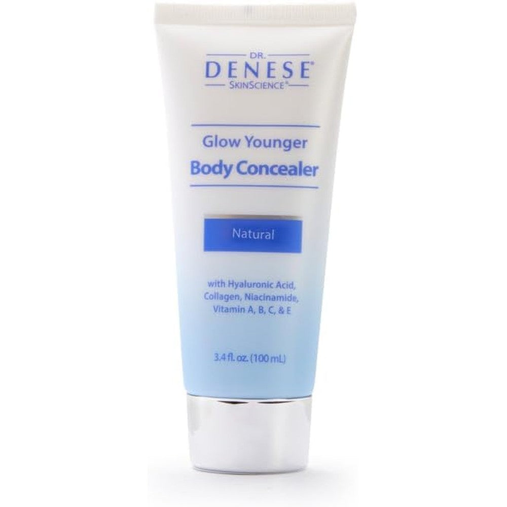 Dr. Denese Glow Younger Body Concealer Natural shade bottle front view
