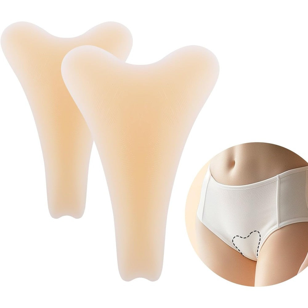 MiniMunch camel toe concealer 2 pack front view silicone insert
