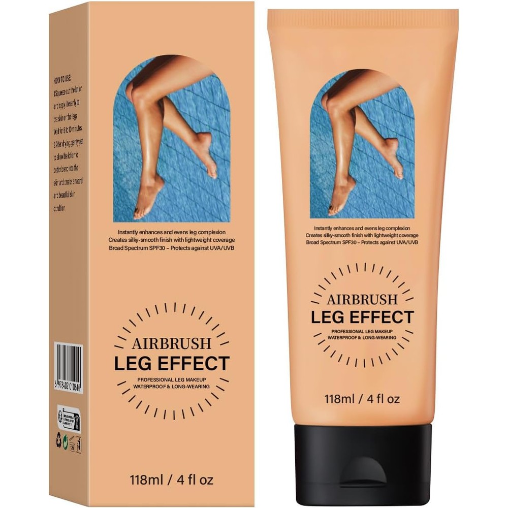 ECDMKF leg makeup waterproof medium glow bottle front view