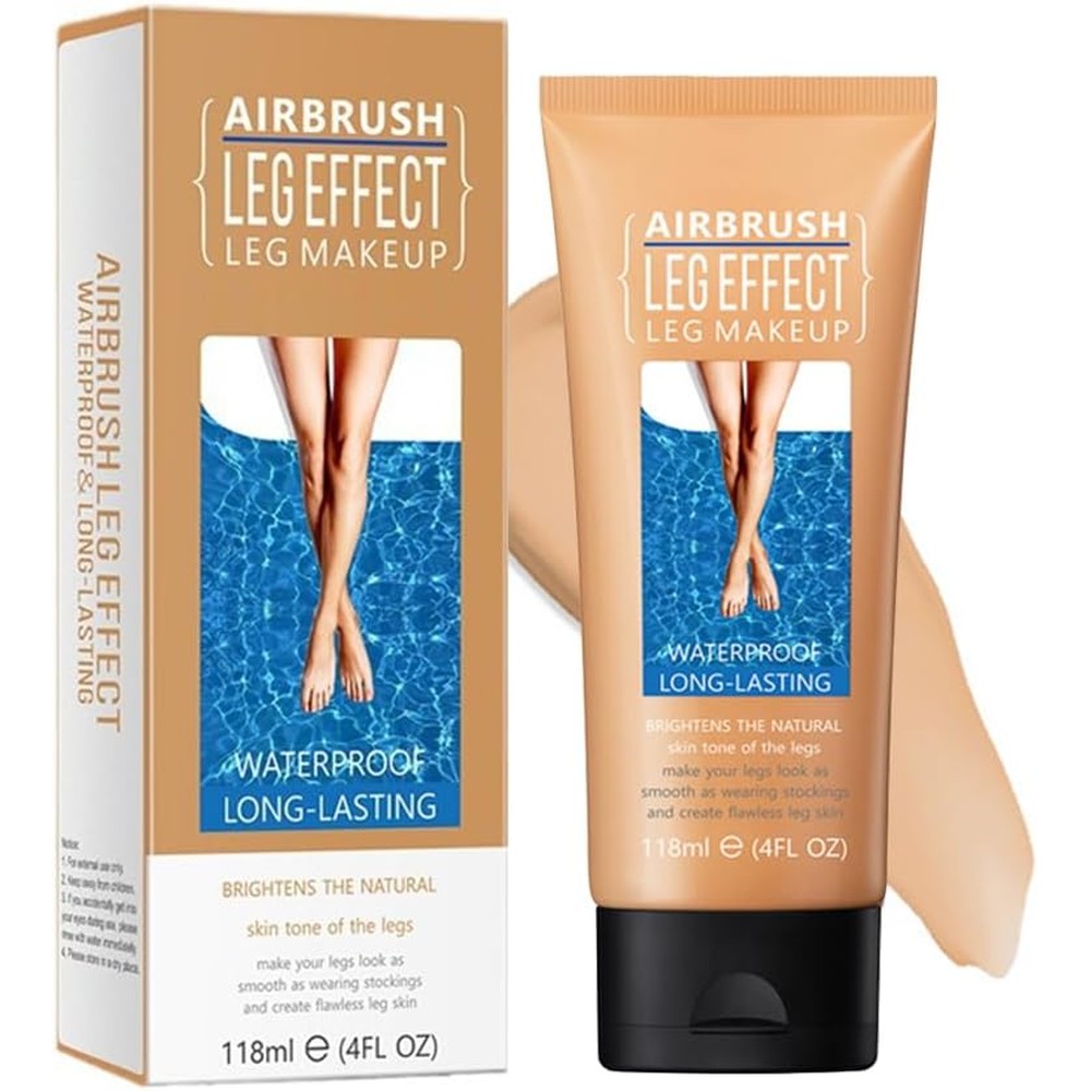 Gralyeat leg makeup waterproof body concealer front view
