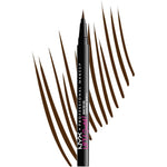 NYX Professional Makeup Lift and Snatch Brow Tint Pen Espresso front view showcasing the sleek packaging.