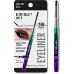 Bepholan black waterproof gel eyeliner pencil front view