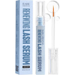 BABE ORIGINAL Renewing Lash Serum front view of the six milliliter bottle on white background