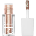 e.l.f. Liquid Metallic Eyeshadow in Moon shade for high-shine eye makeup