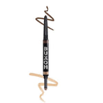 BUXOM flip side dual ended eyeliner & shadow duo for waterproof definition