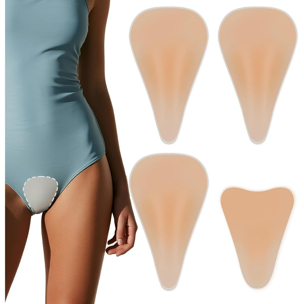 Hapife Seamless Modesty Cover front view silicone pad