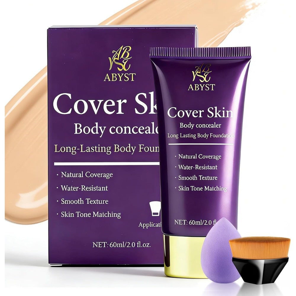 Abyst Body Coverage Perfector Natural Beige front view product packaging