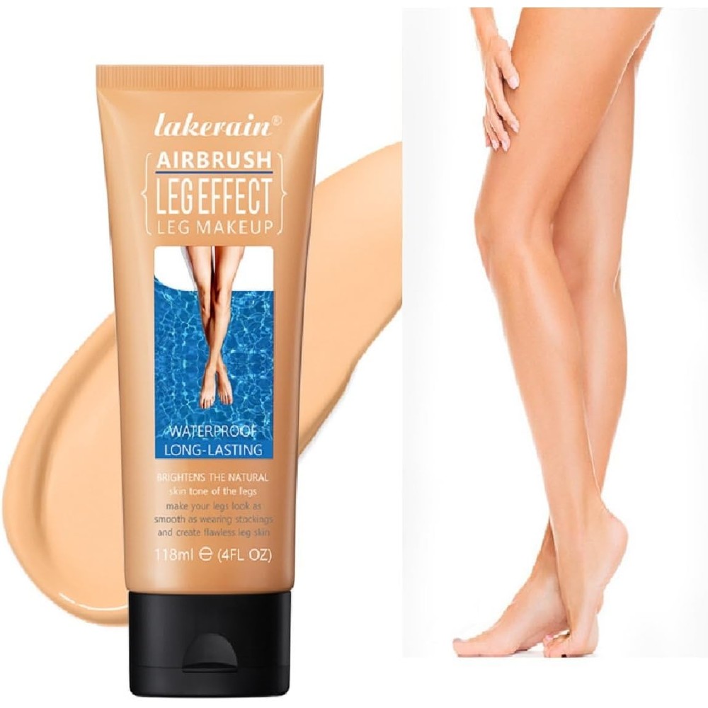 WLWWCX leg makeup waterproof medium glow front view