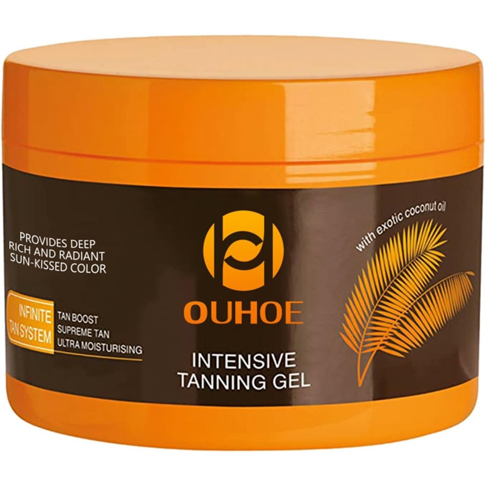 Bupposes Brown Intensive Tanning Gel front view bottle