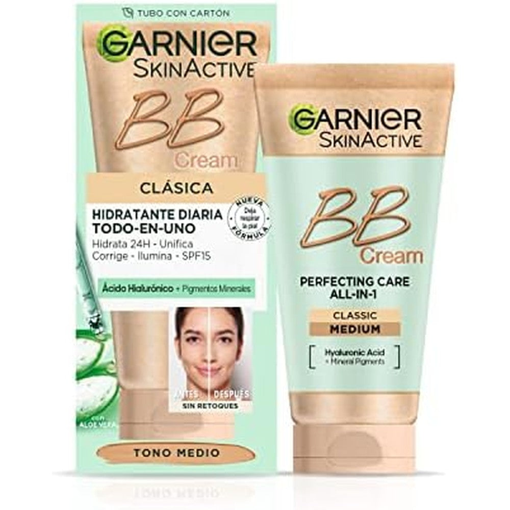 Garnier SkinActive BB Cream Light Halftone 50ml front view bottle packaging