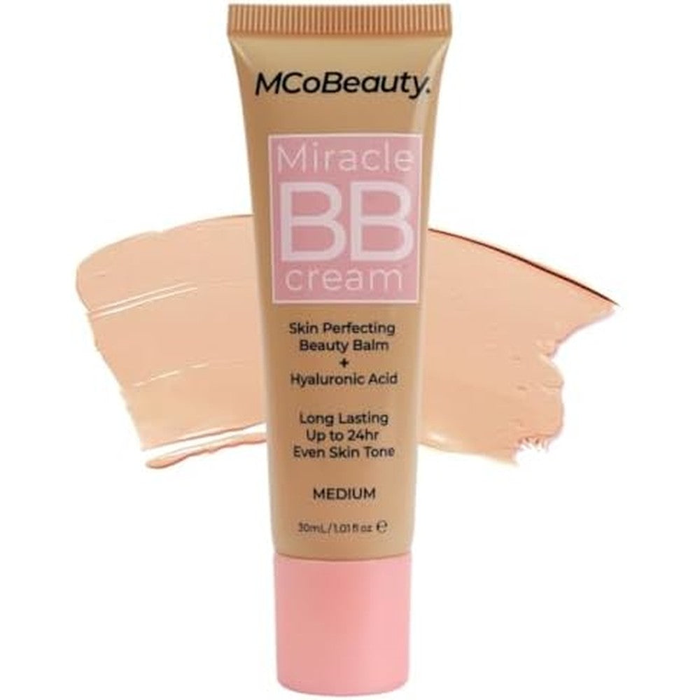 MCoBeauty Miracle BB Cream Medium front view tube packaging