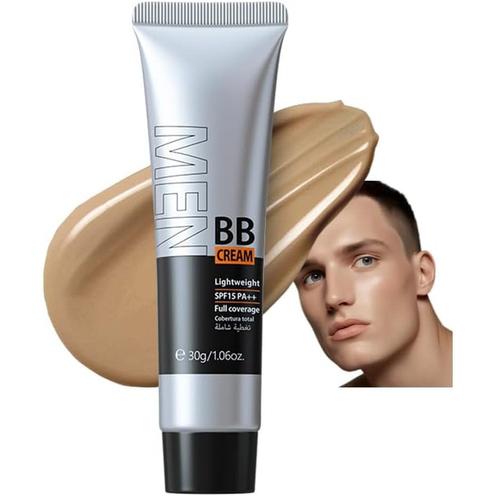 AKARY Men BB Cream Tan 320 for full coverage foundation and concealer