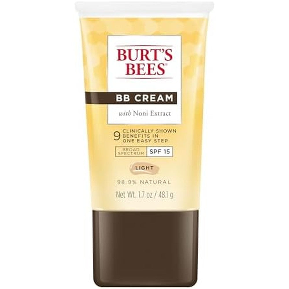 Burt's Bees BB Cream SPF 15 Light front view of the tube on a clean background.